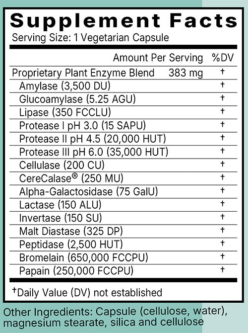 Digestive Enzymes Ingredients