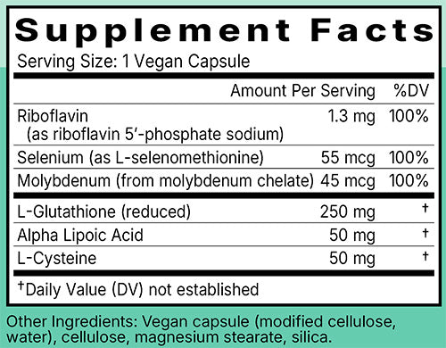 Glutathione Support Ingredients
