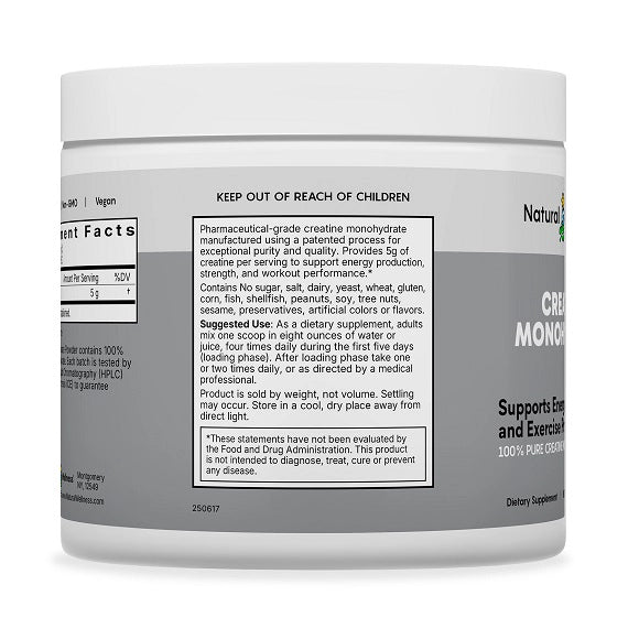 Creatine Monohydrate, Unflavored