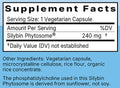 Maximum Milk Thistle Ingredients