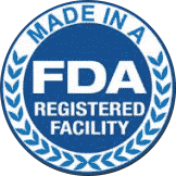 Made in an FDA registered facility